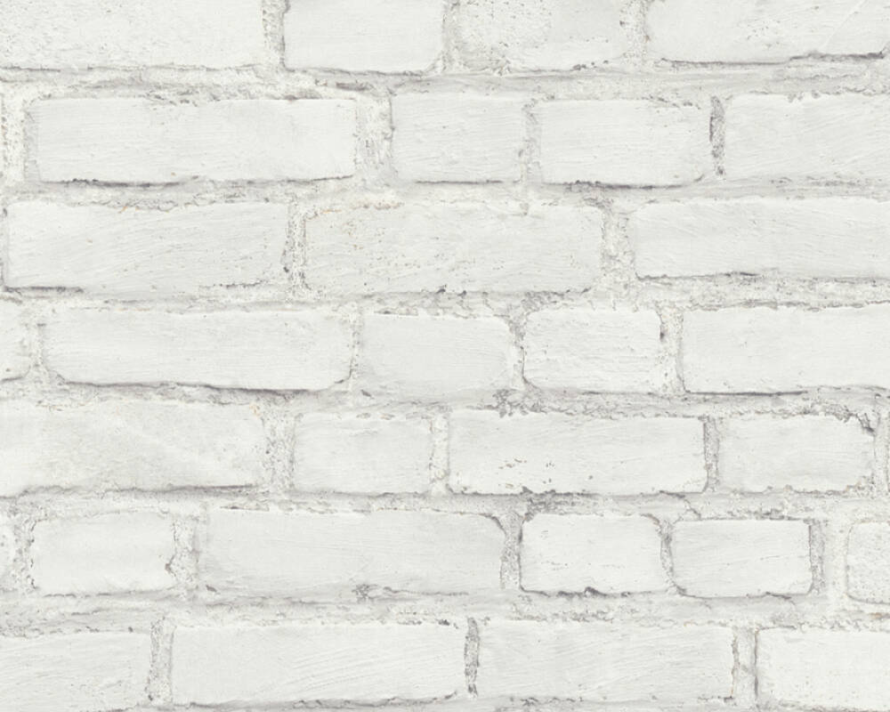Neue Bude 2.0 - Brick House industrial wallpaper AS Creation Roll Light Cream  374142