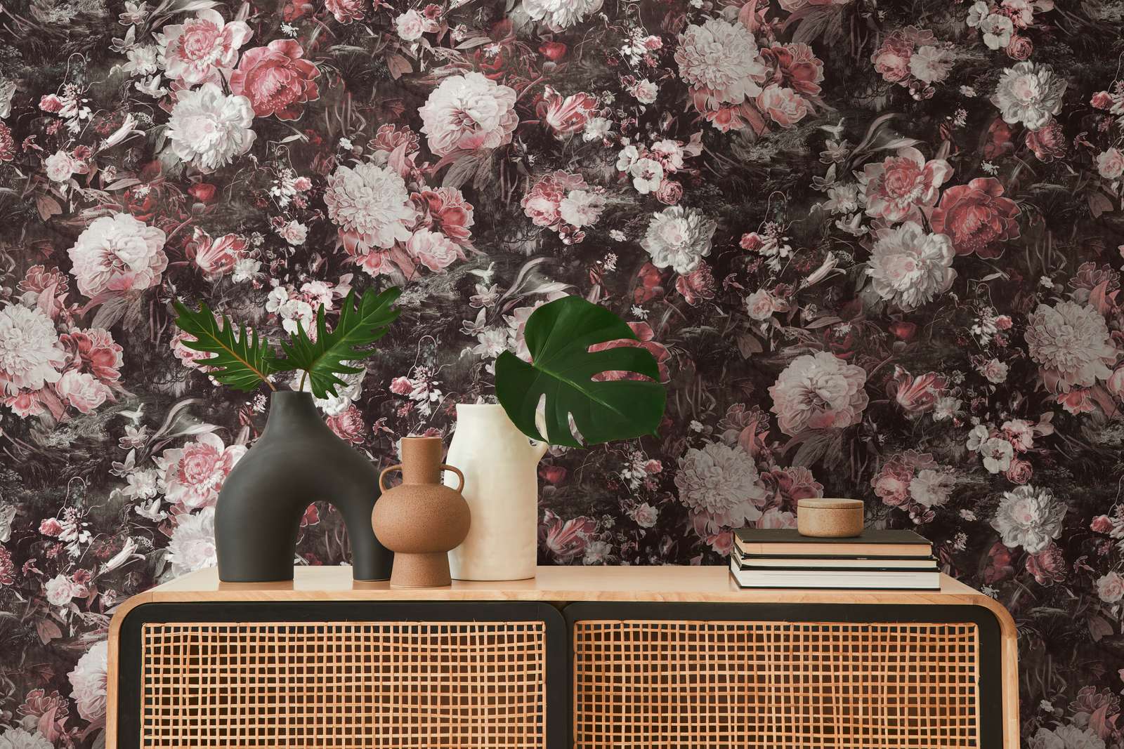 The Bos - Flower Power botanical wallpaper AS Creation    