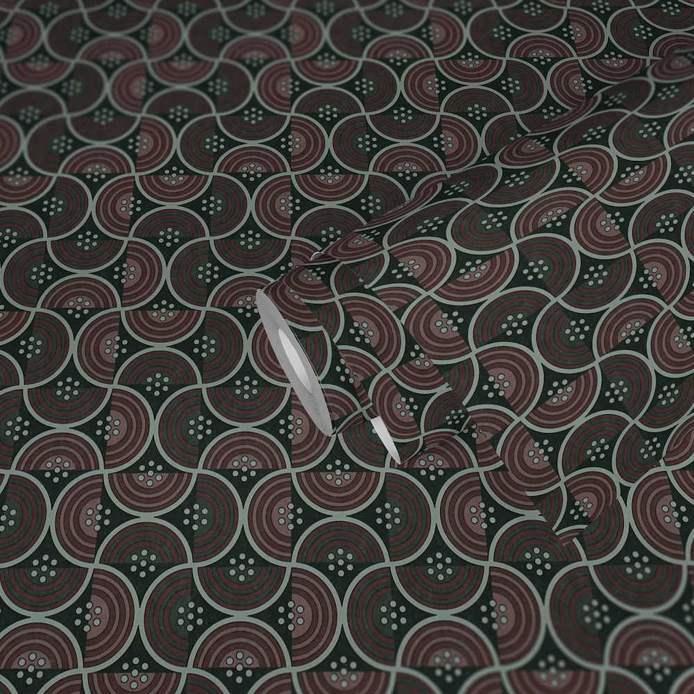 Art of Eden - Semicircles art deco wallpaper AS Creation    