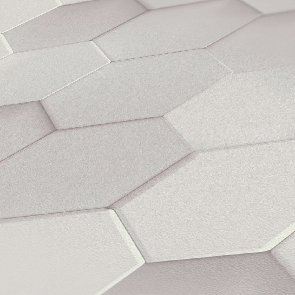 Pint Walls - Hexagon 3D geometric wallpaper AS Creation    