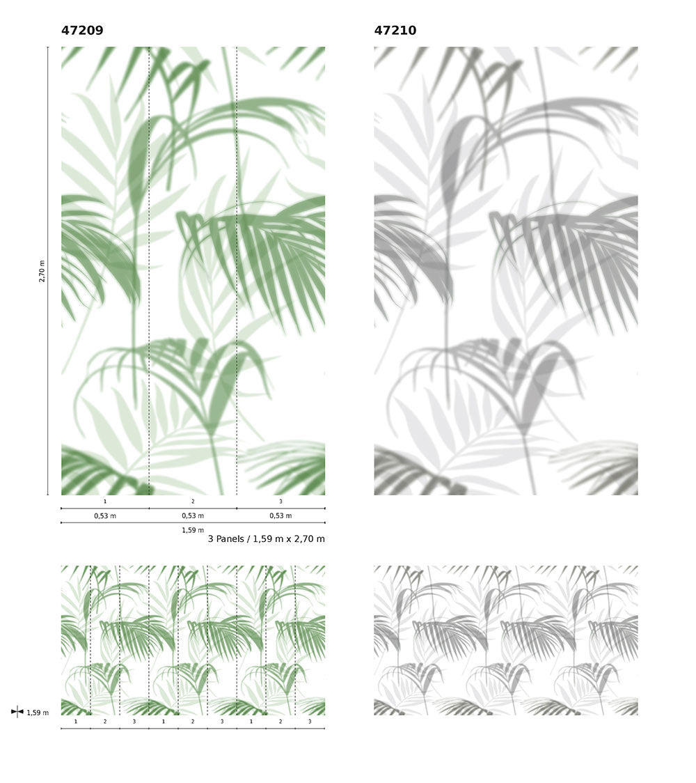 Smart Art Easy - Palm Leaves smart walls Marburg    