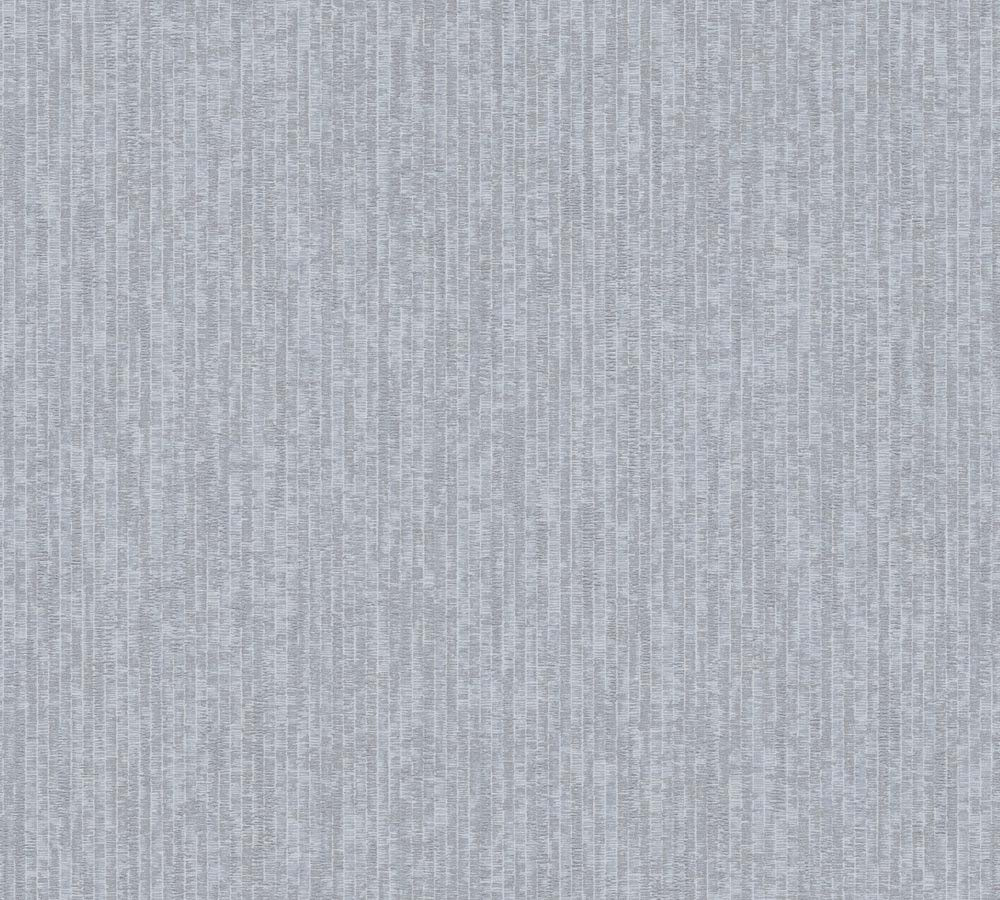 Villa -Subtle Fine Textured Lines plain wallpaper AS Creation Sample Blue  375605-S