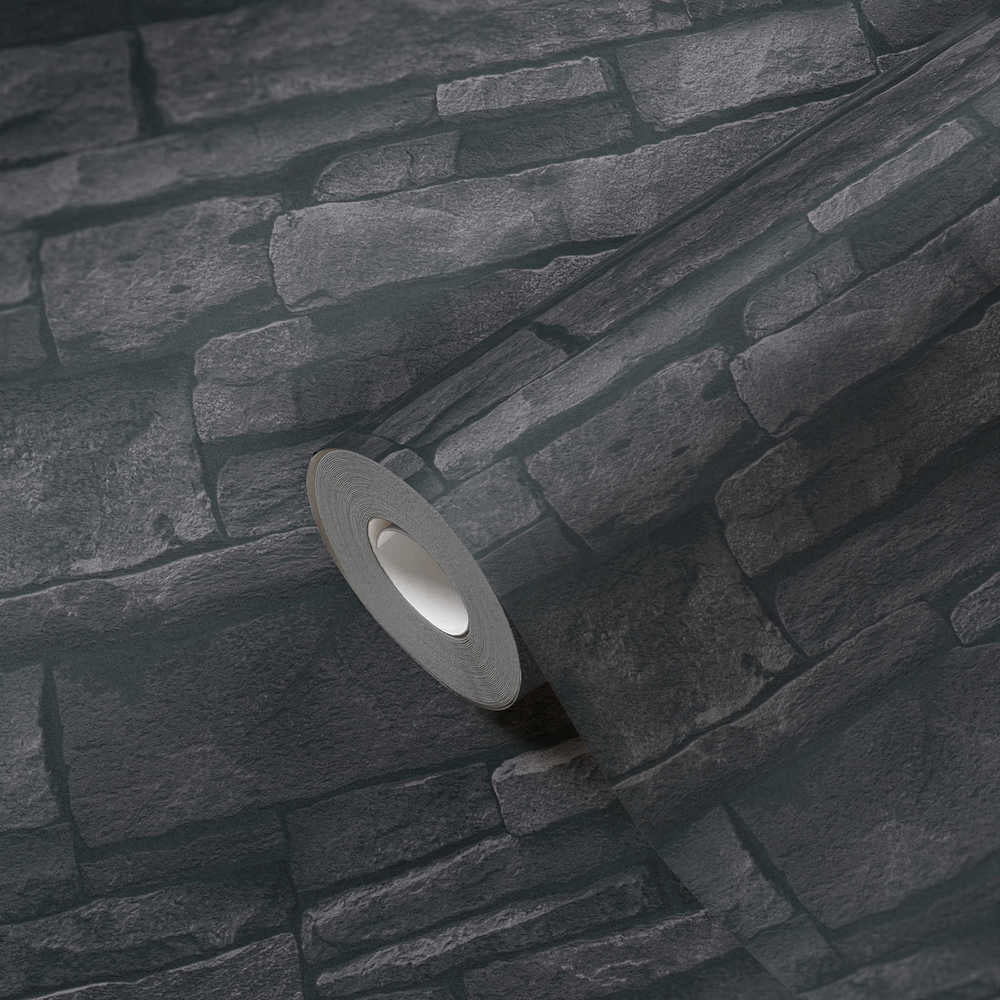 Terra - Stone Wall industrial wallpaper AS Creation    