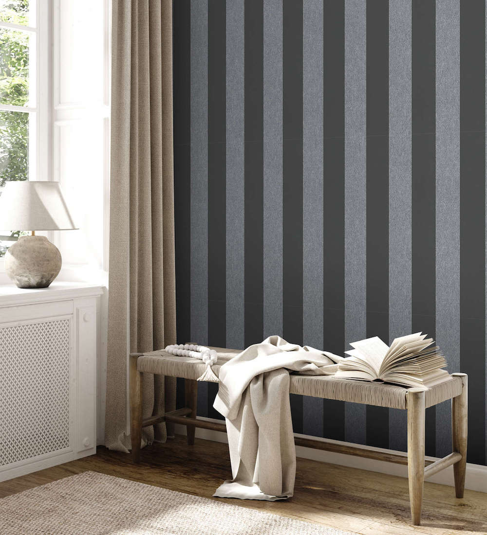 Attractive 2 - Broad Stripe damask wallpaper AS Creation    