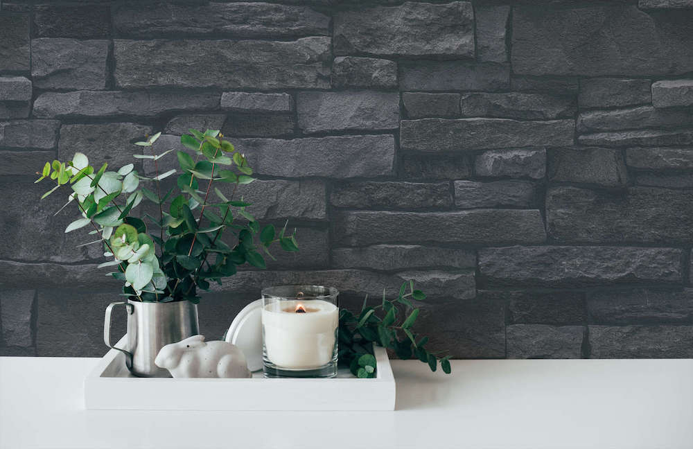 Terra - Stone Wall industrial wallpaper AS Creation    