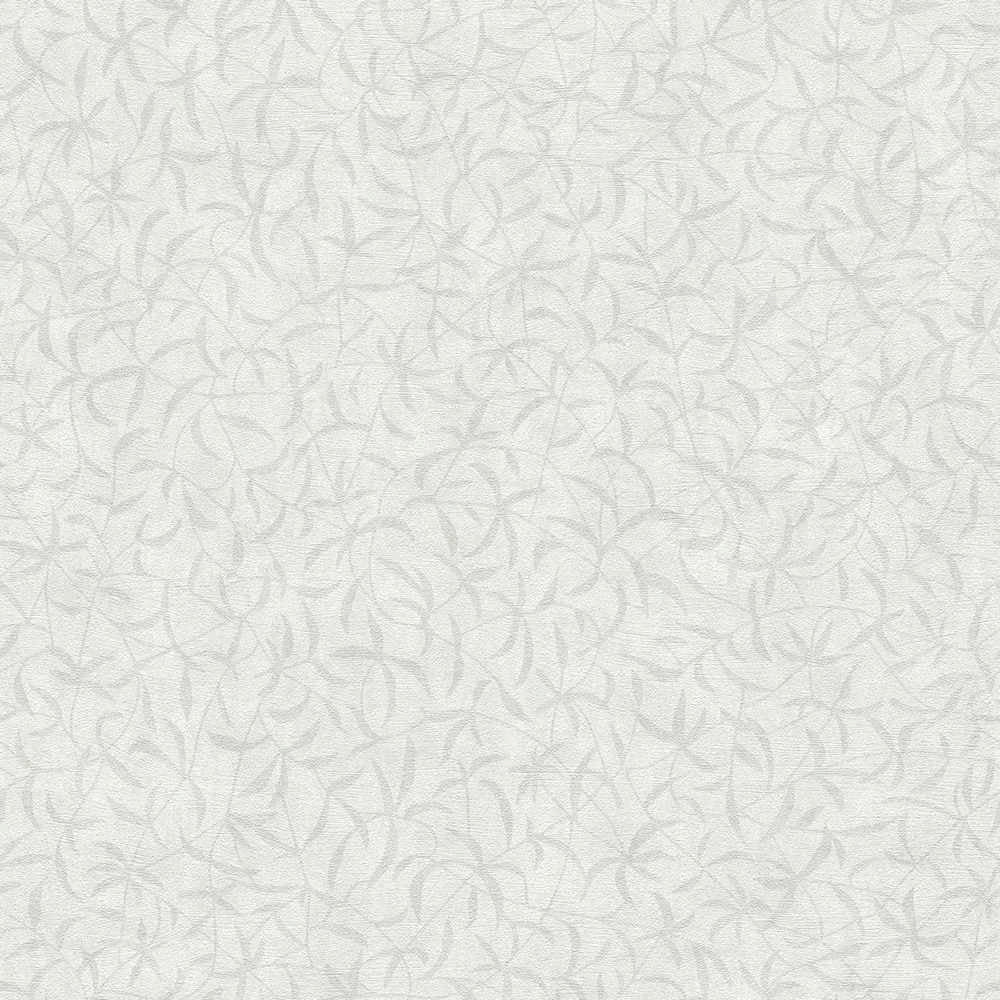 Terra - Petit Leaves botanical wallpaper AS Creation Roll Light Grey  389201