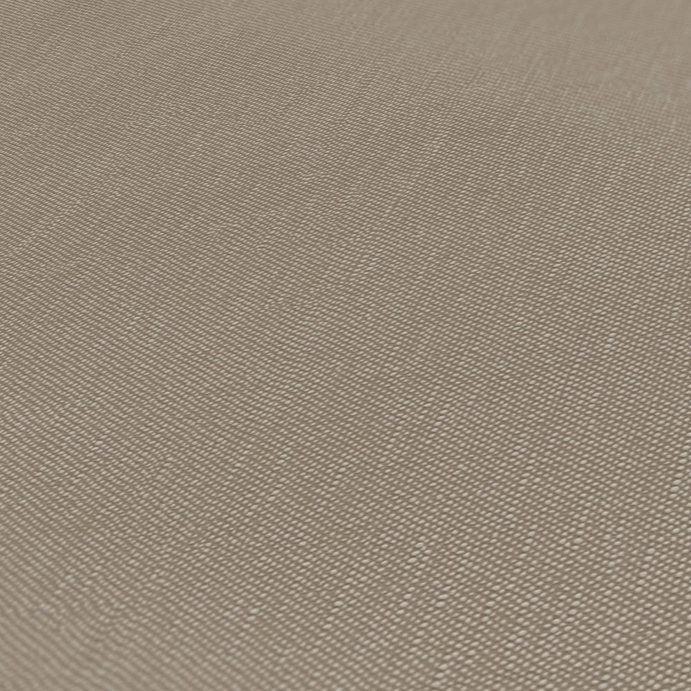 Terra - Fabric Look plain wallpaper AS Creation    