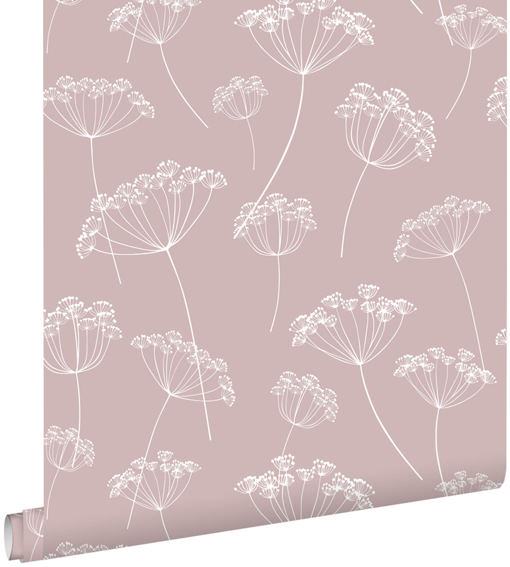 Vintage Flowers - Dandelions botanical wallpaper Esta    