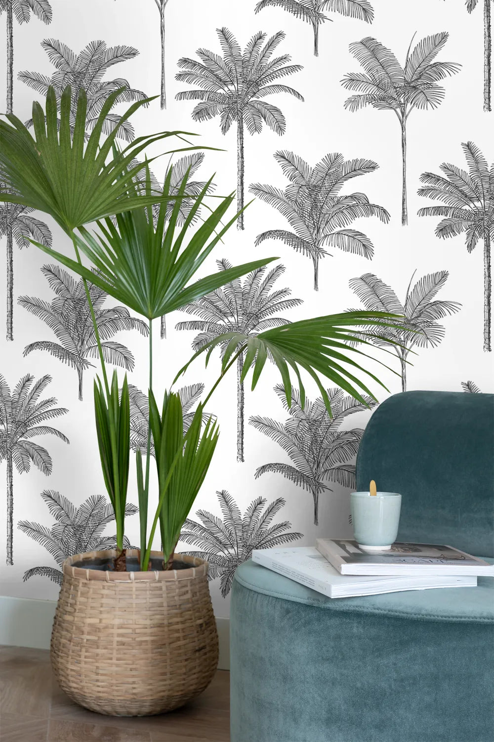 Paradise - Country Palm kids wallpaper ESTAhome