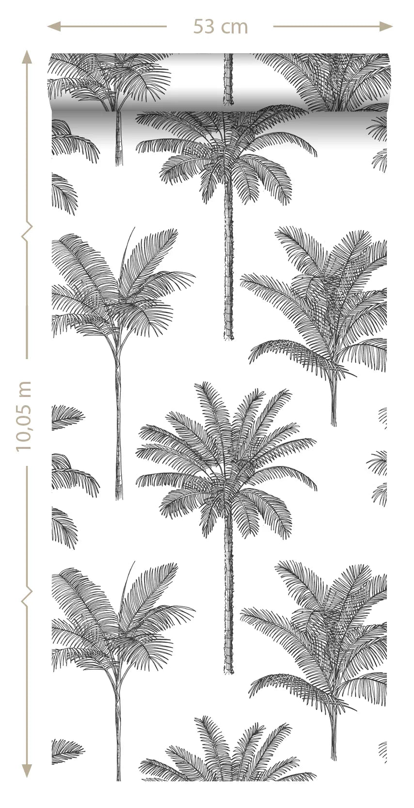 Paradise - Country Palm kids wallpaper ESTAhome