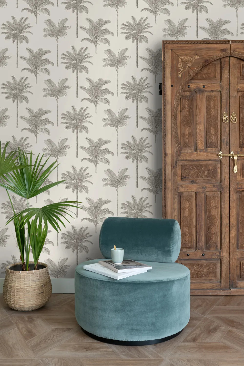 Paradise - Country Palm kids wallpaper ESTAhome