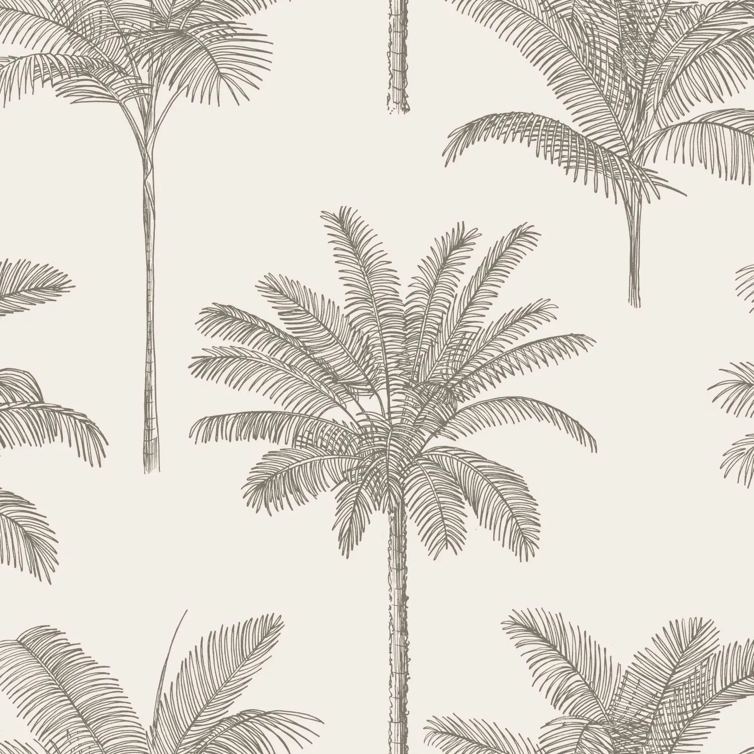 Paradise - Country Palm kids wallpaper ESTAhome Roll Beige 139163