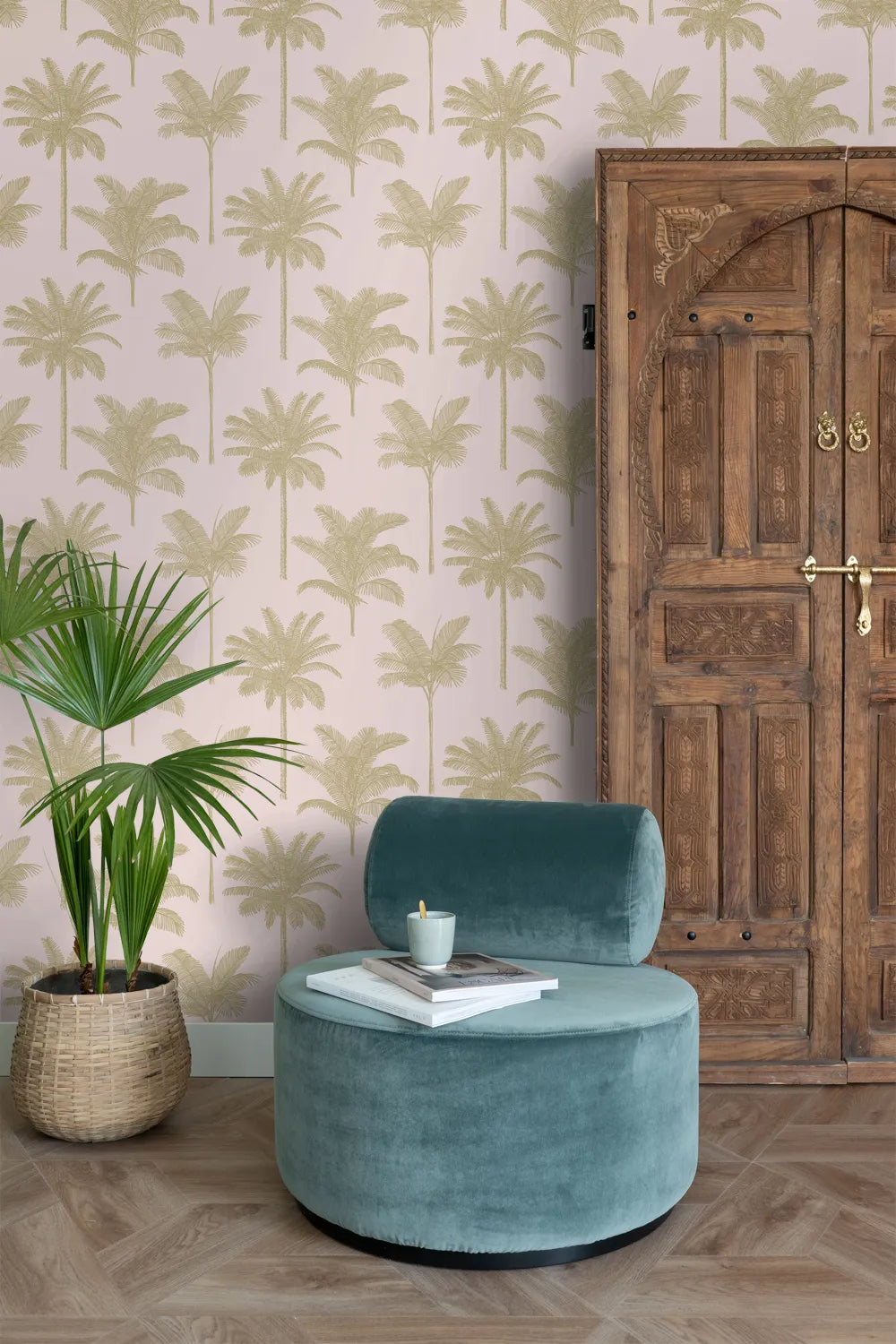 Paradise - Country Palm kids wallpaper ESTAhome