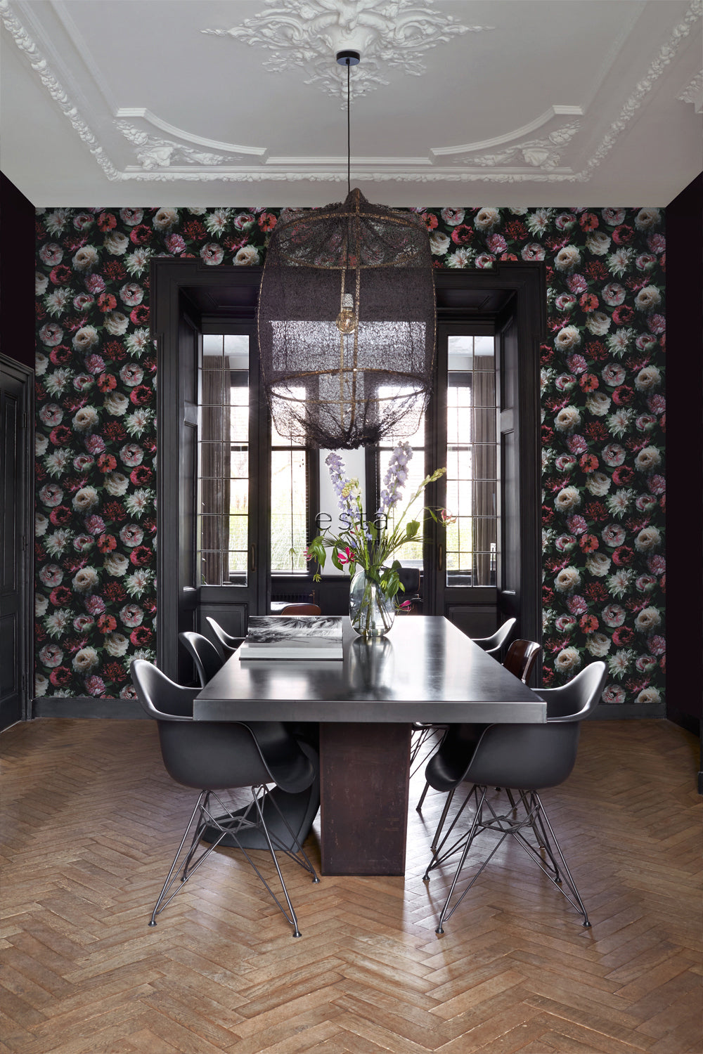 Vintage Flowers - Bouquet botanical wallpaper Esta    