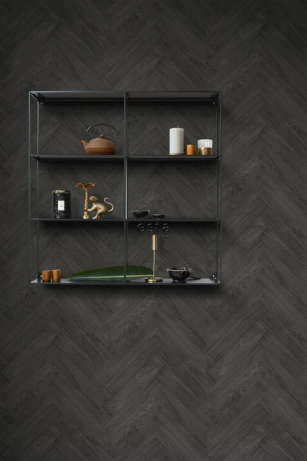 Paradise - Herring Weave geometric wallpaper ESTAhome