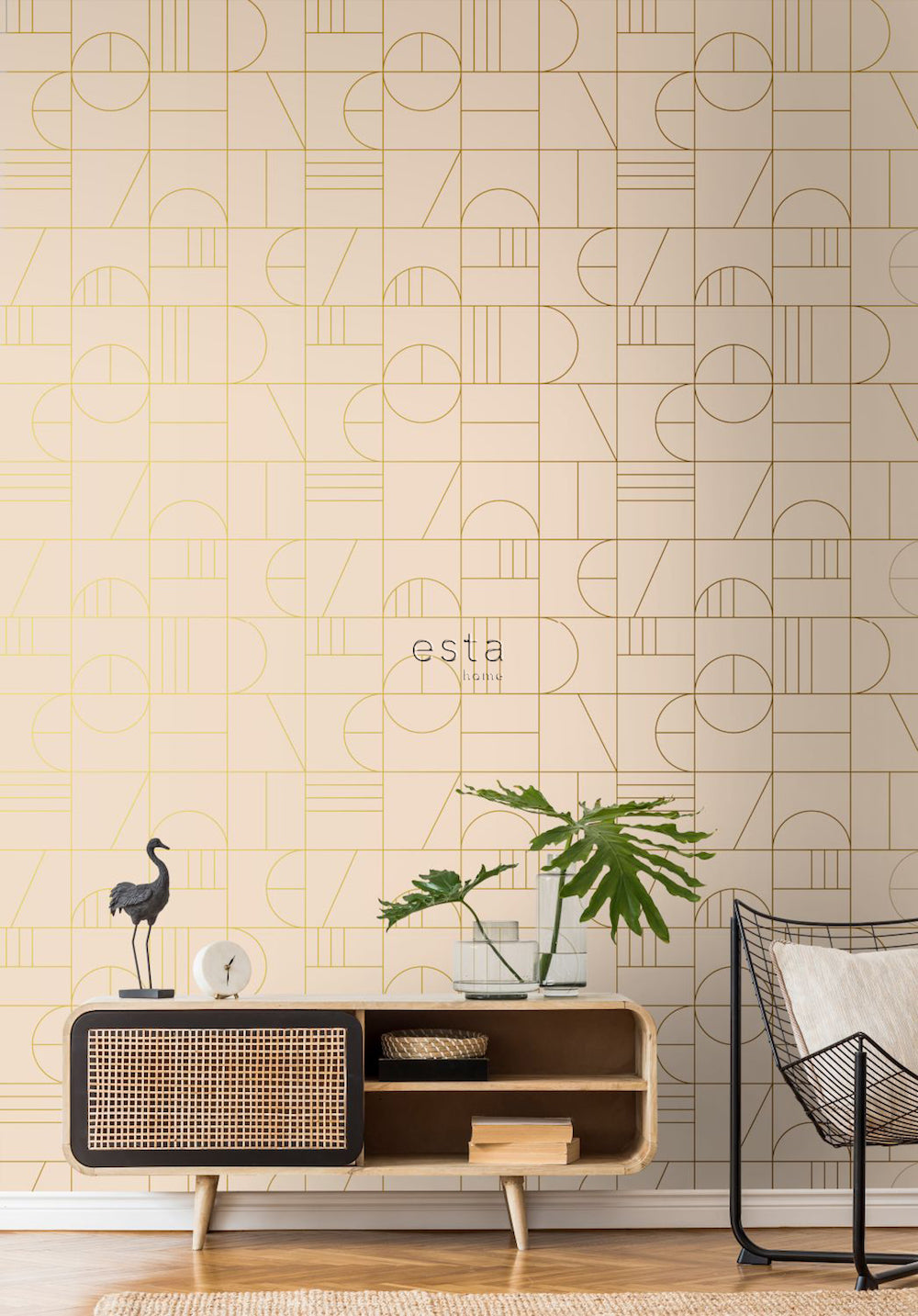 Art of Deco - Deco Lines art deco wallpaper Esta    