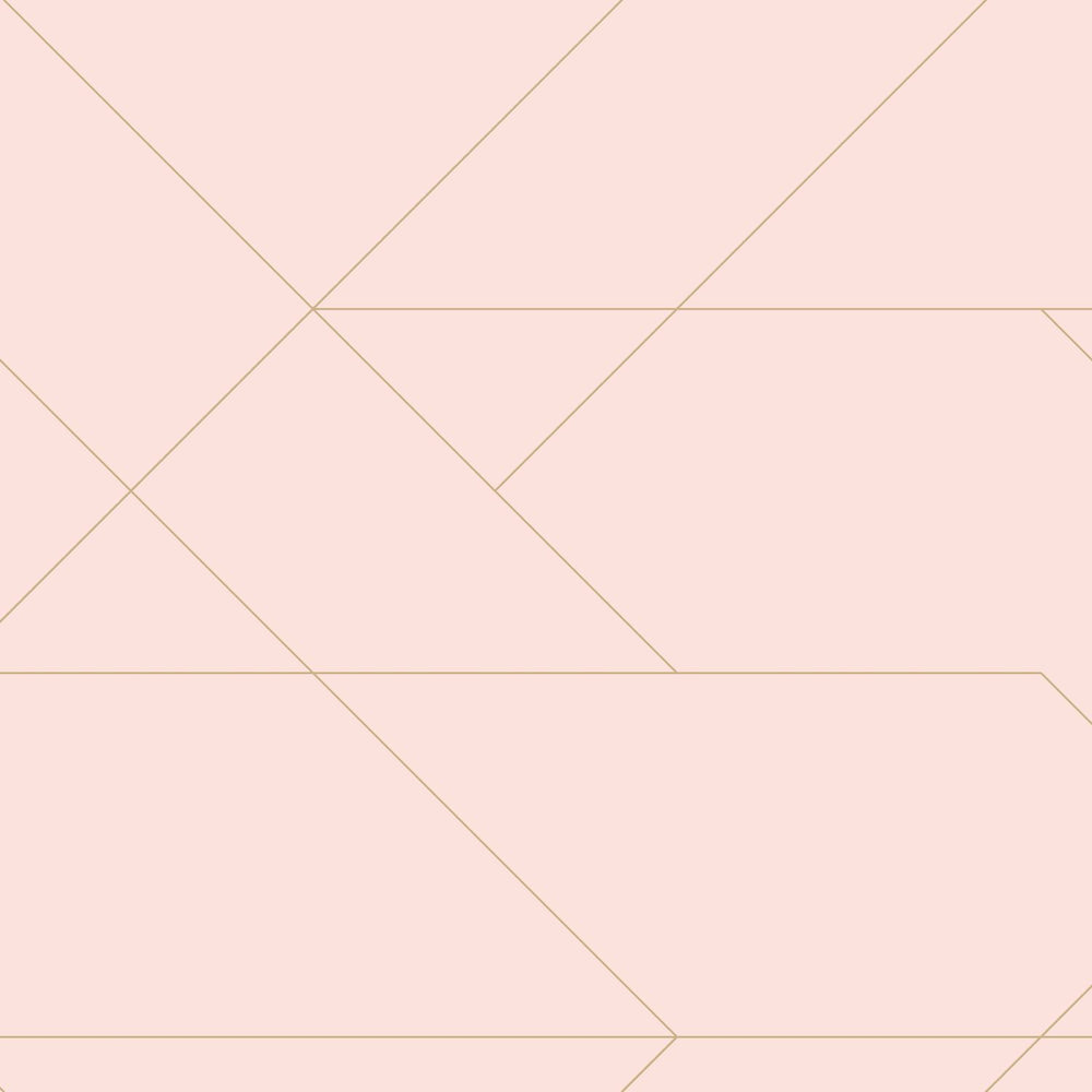 Art of Deco - Linear Deco art deco wallpaper Esta Roll Pink  139211