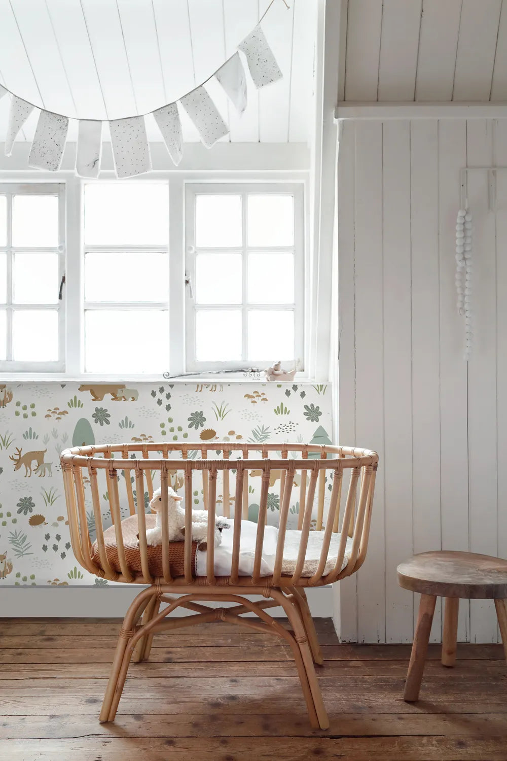 Forest Friends - Enchanted Glade kids wallpaper ESTAhome