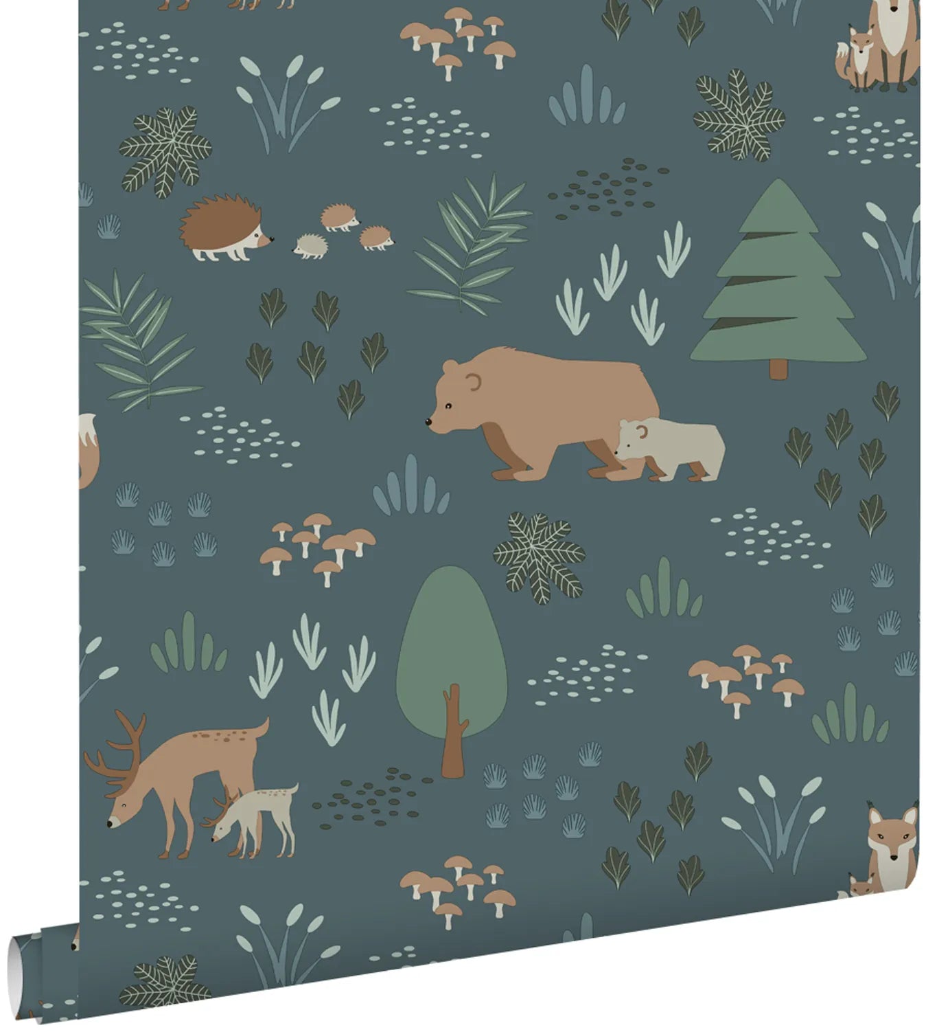 Forest Friends - Enchanted Glade kids wallpaper ESTAhome