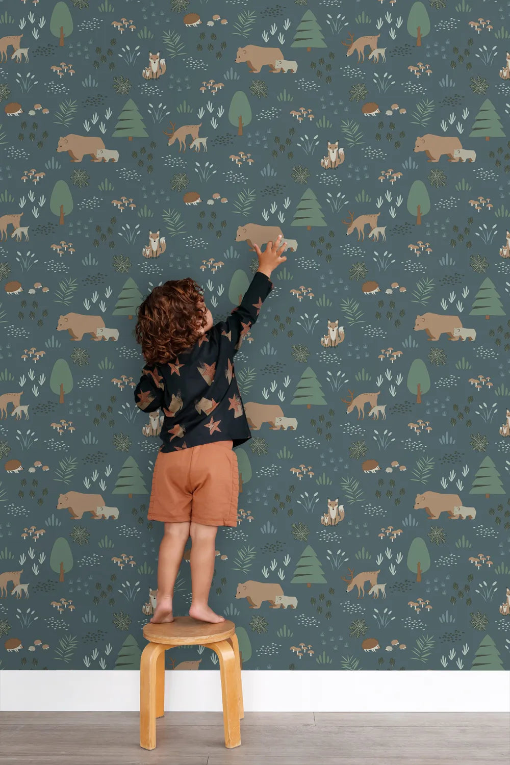 Forest Friends - Enchanted Glade kids wallpaper ESTAhome