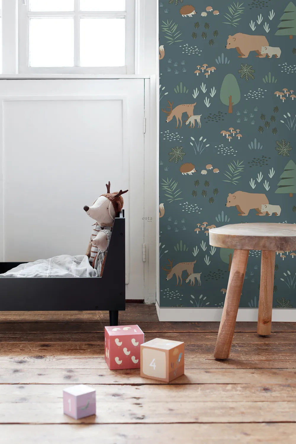 Forest Friends - Enchanted Glade kids wallpaper ESTAhome