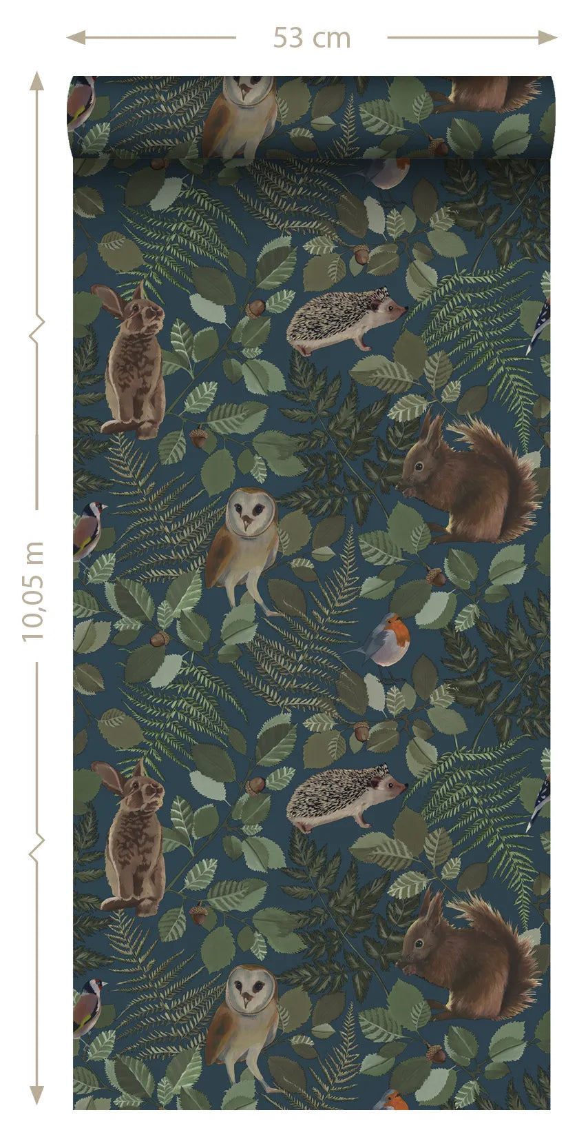 Forest Friends - Mystic Woods kids wallpaper ESTAhome