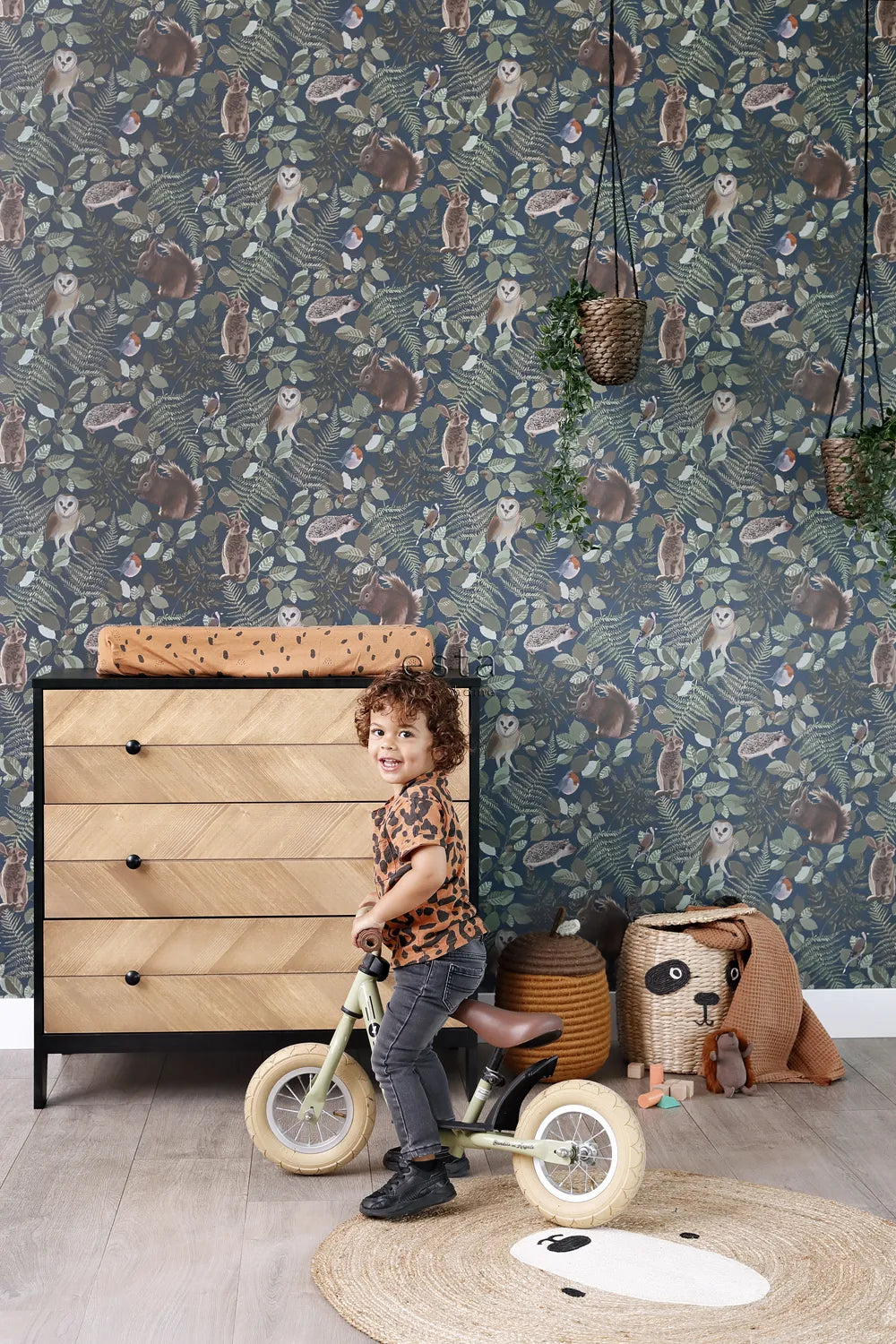 Forest Friends - Mystic Woods kids wallpaper ESTAhome