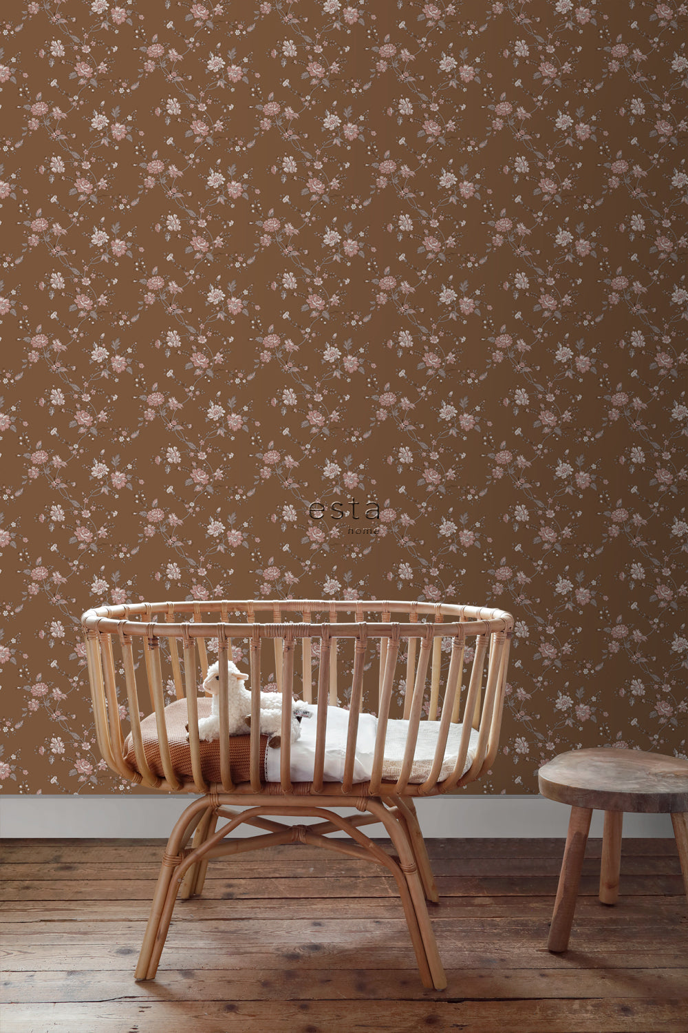 Vintage Flowers - Climbing Flowers botanical wallpaper Esta    
