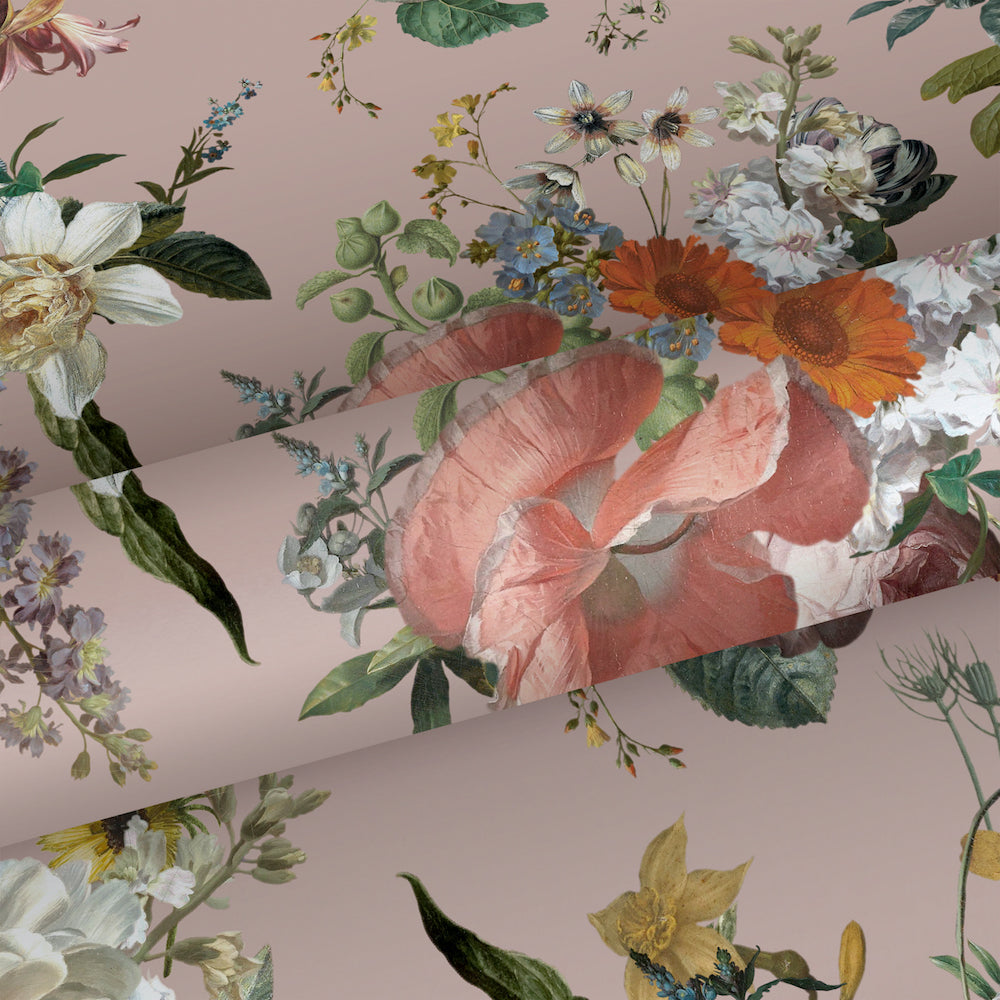 Vintage Flowers - Bloom botanical wallpaper Esta    