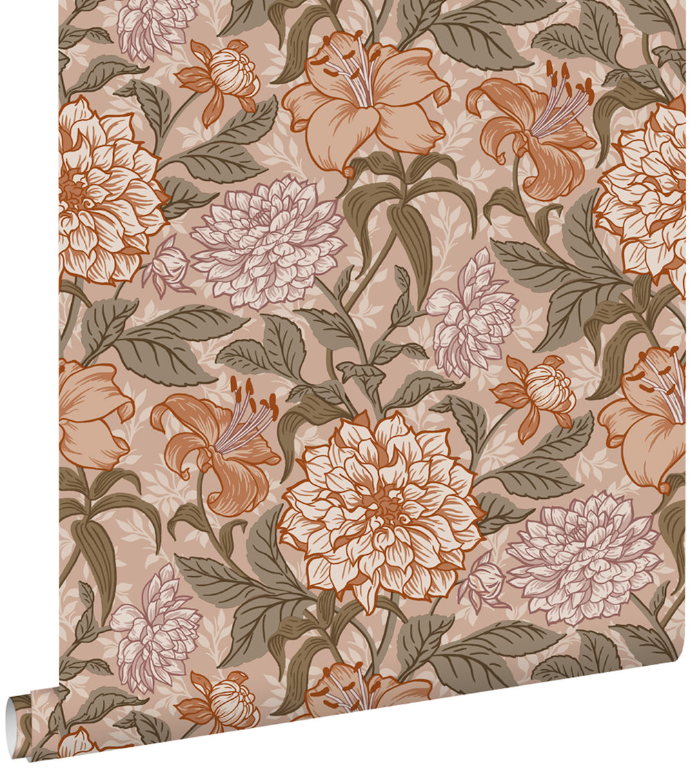Vintage Flowers - Vintage Blossoms botanical wallpaper Esta    