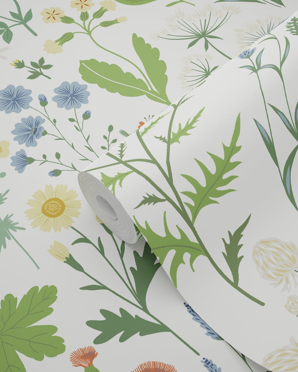 Vintage Flowers - Wild Flowers botanical wallpaper Esta    