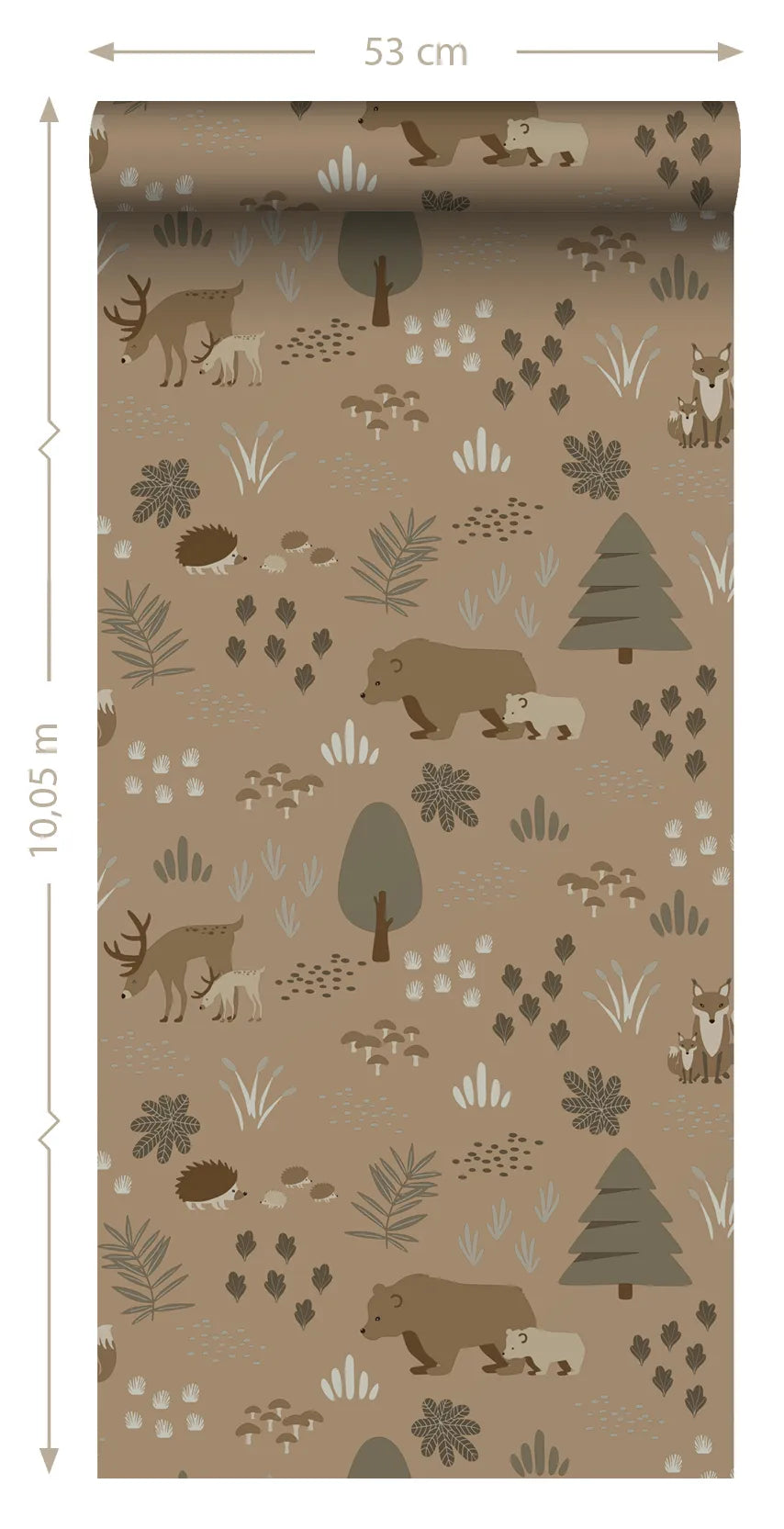 To The Moon and Back - Canopy Dwellers kids wallpaper ESTAhome