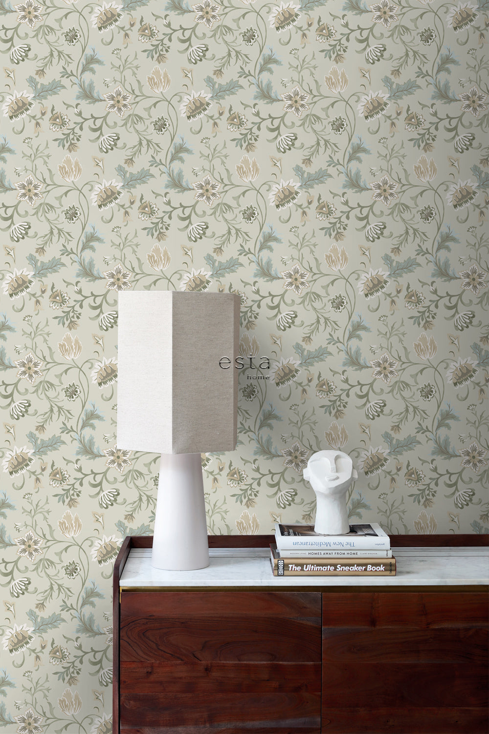 Vintage Flowers - Vintage Garden botanical wallpaper Esta    