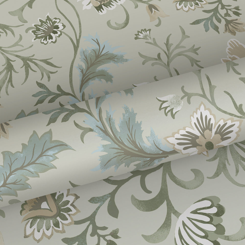 Vintage Flowers - Vintage Garden botanical wallpaper Esta    