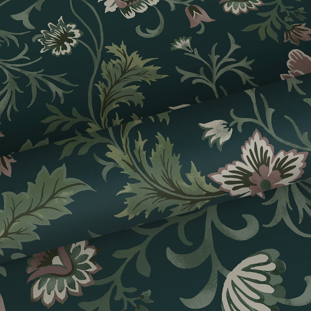 Vintage Flowers - Vintage Garden botanical wallpaper Esta    