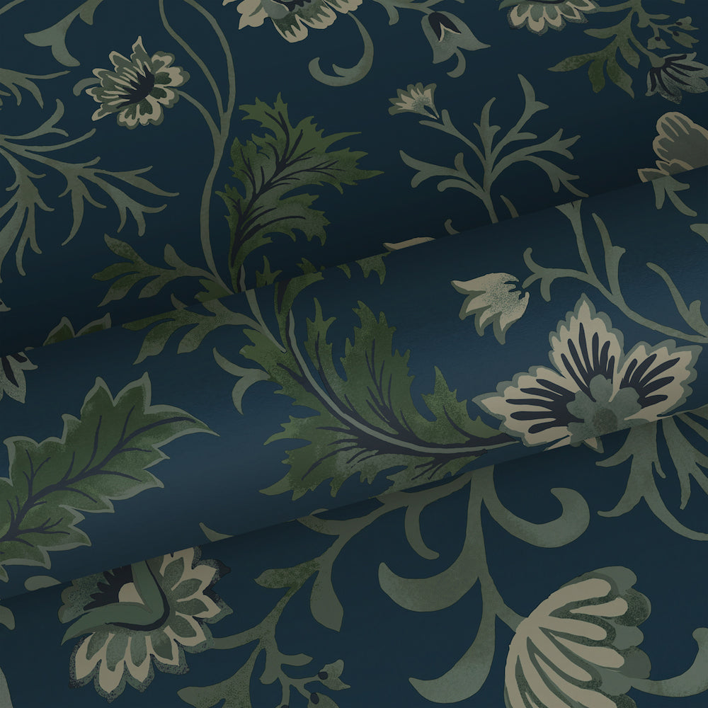 Vintage Flowers - Vintage Garden botanical wallpaper Esta    