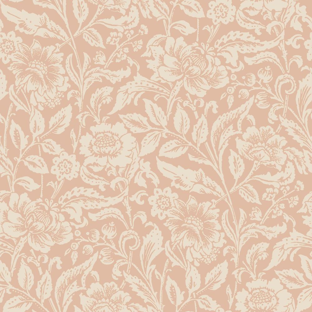 Vintage Flowers - Flowers botanical wallpaper Esta Roll Beige  139427