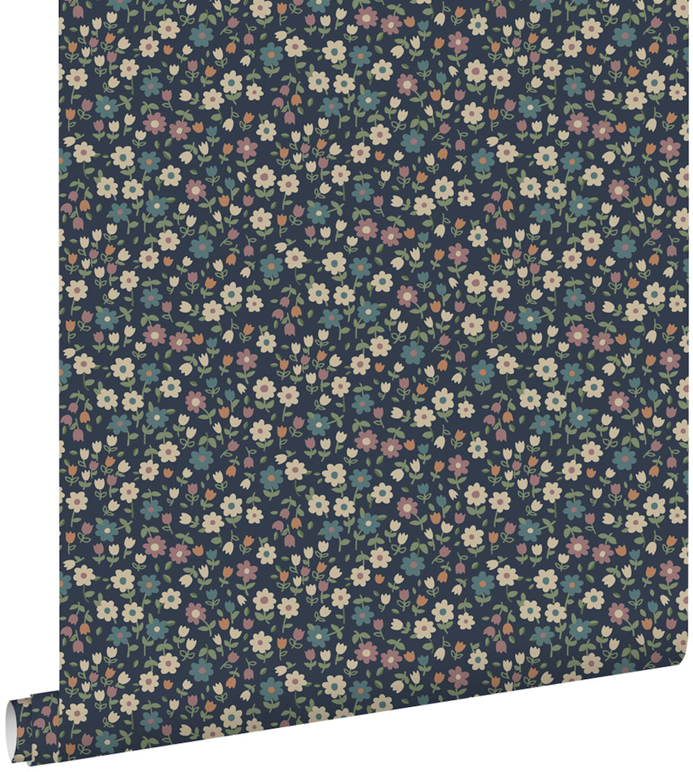 Vintage Flowers - Petit Flowers botanical wallpaper Esta    