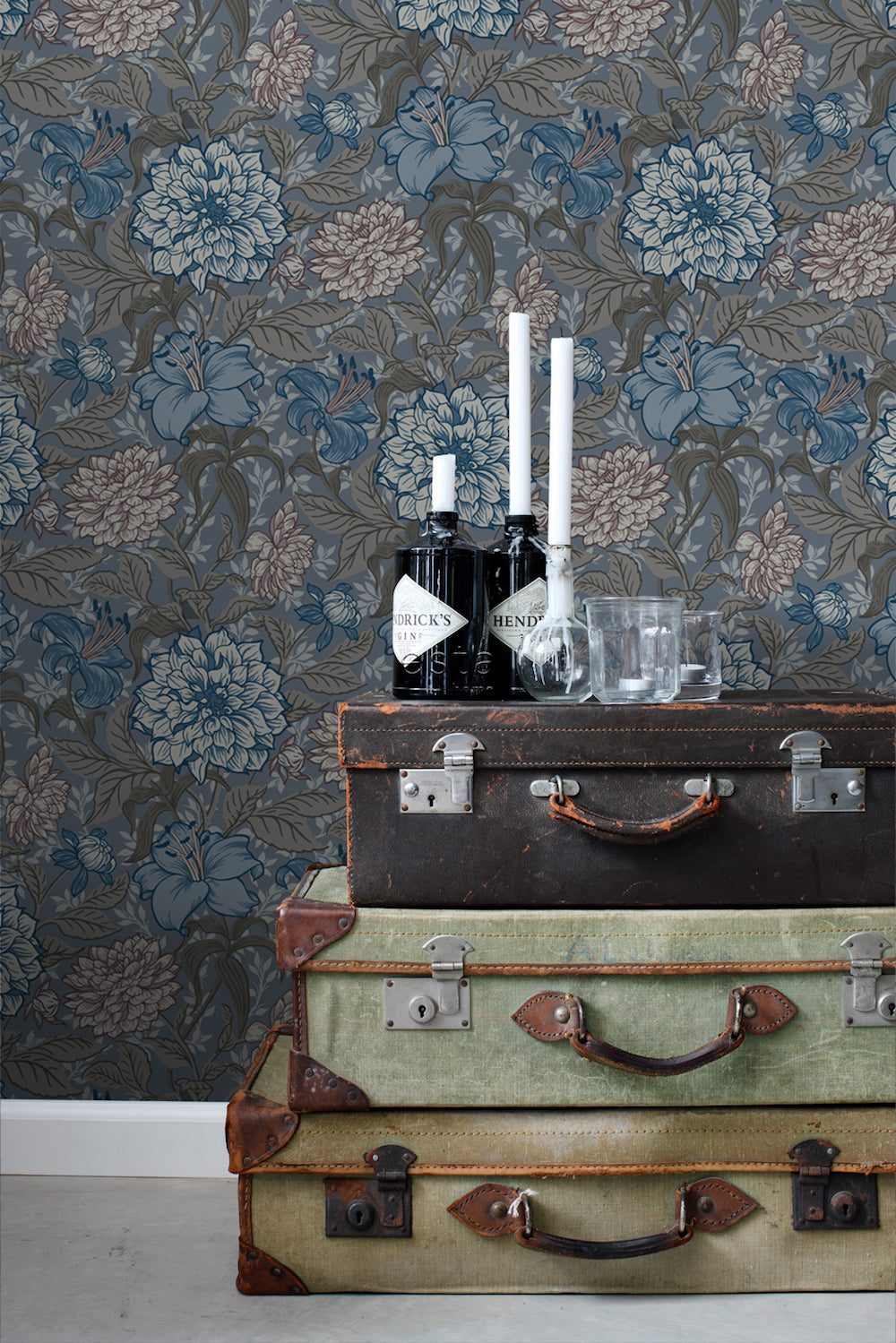 Vintage Flowers - Vintage Blossoms botanical wallpaper Esta    