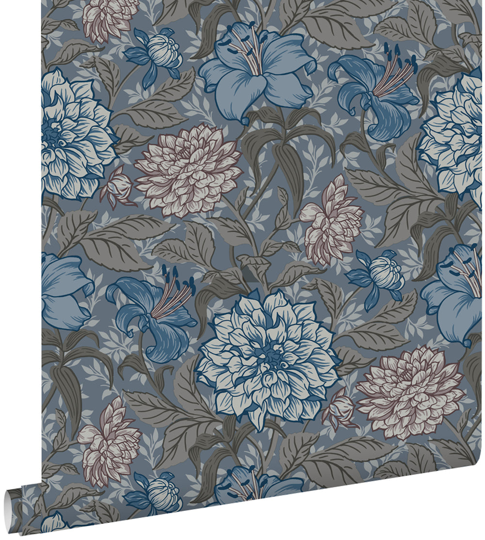 Vintage Flowers - Vintage Blossoms botanical wallpaper Esta    