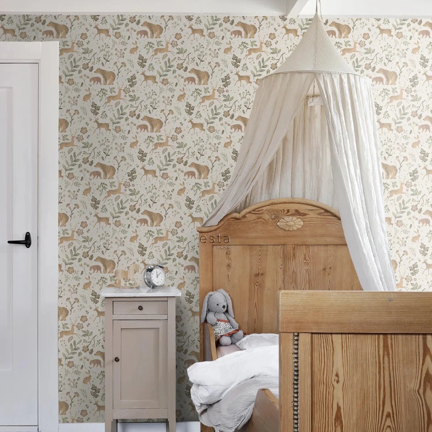 To The Moon and Back - Tiny Explorer kids wallpaper ESTAhome