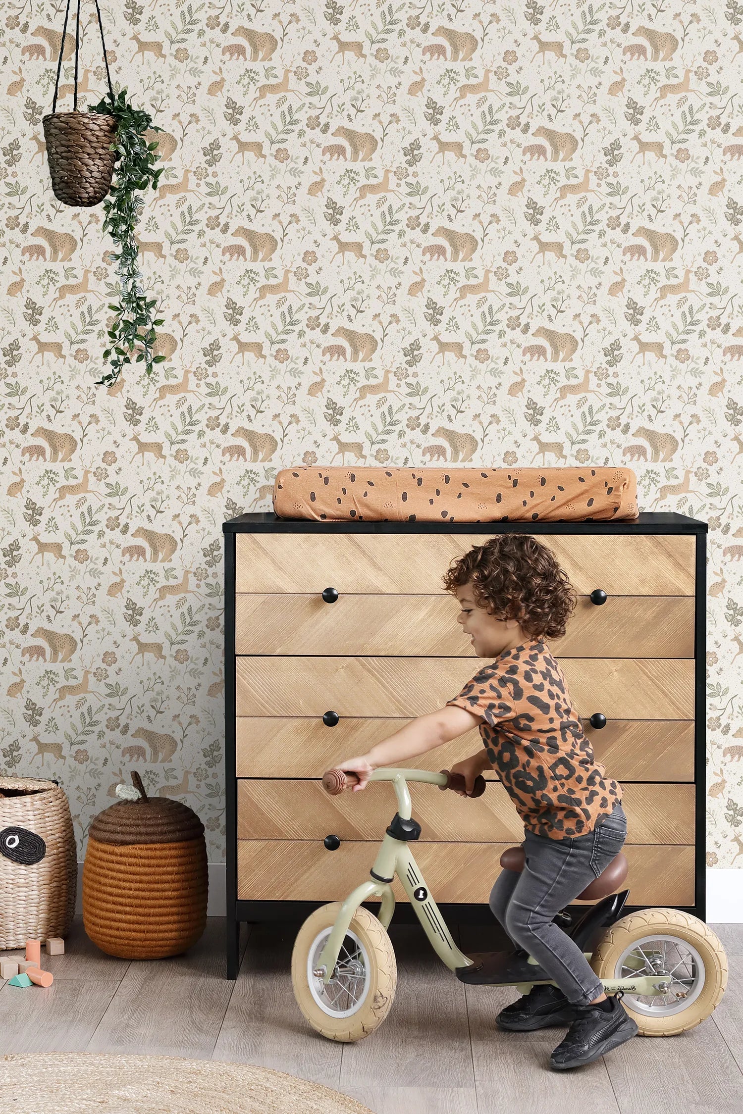 To The Moon and Back - Tiny Explorer kids wallpaper ESTAhome