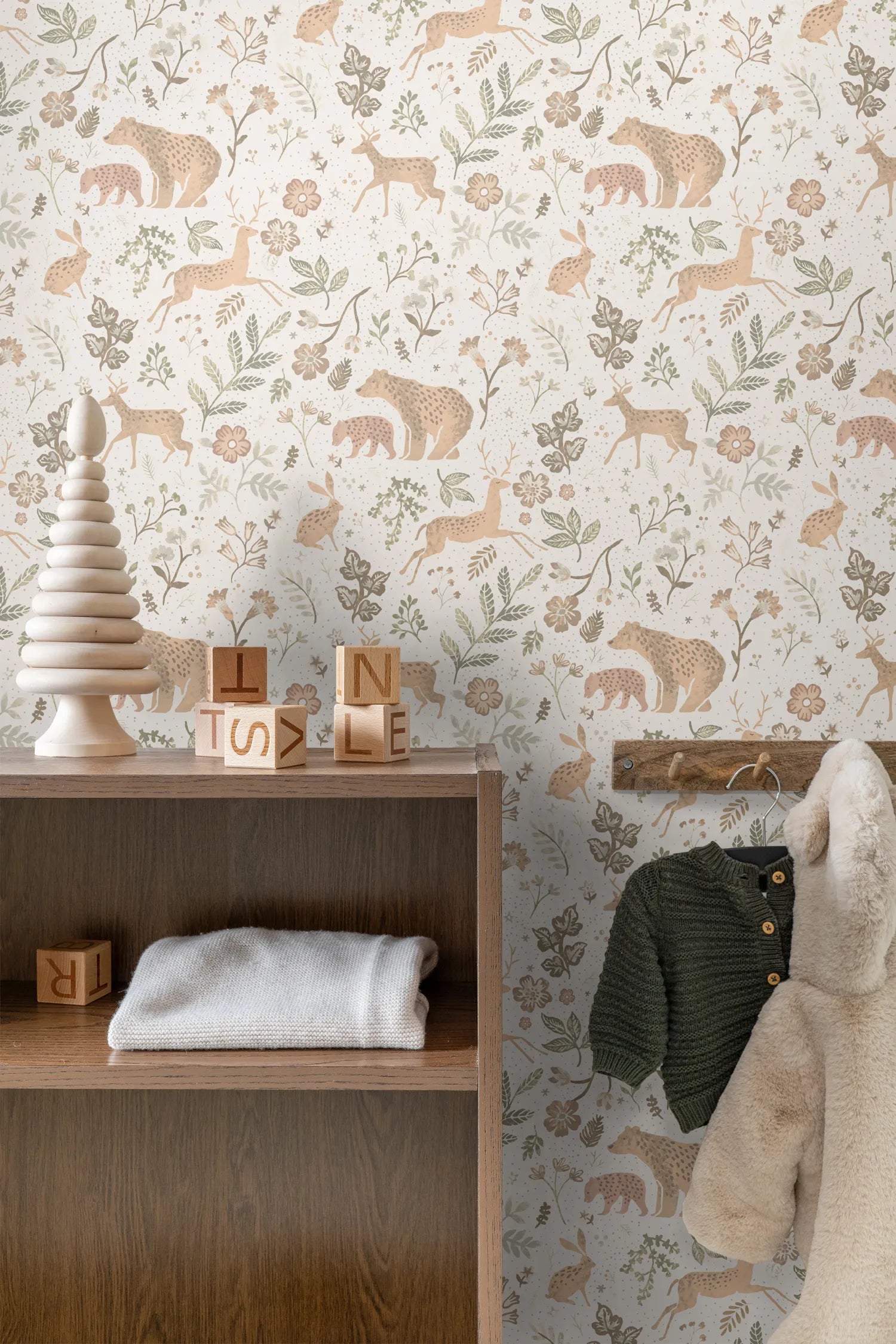 To The Moon and Back - Tiny Explorer kids wallpaper ESTAhome