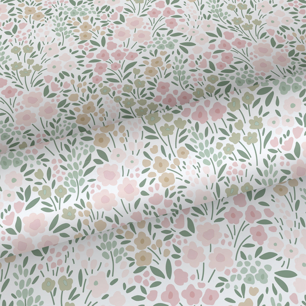 Vintage Flowers - Petit Garden botanical wallpaper Esta    