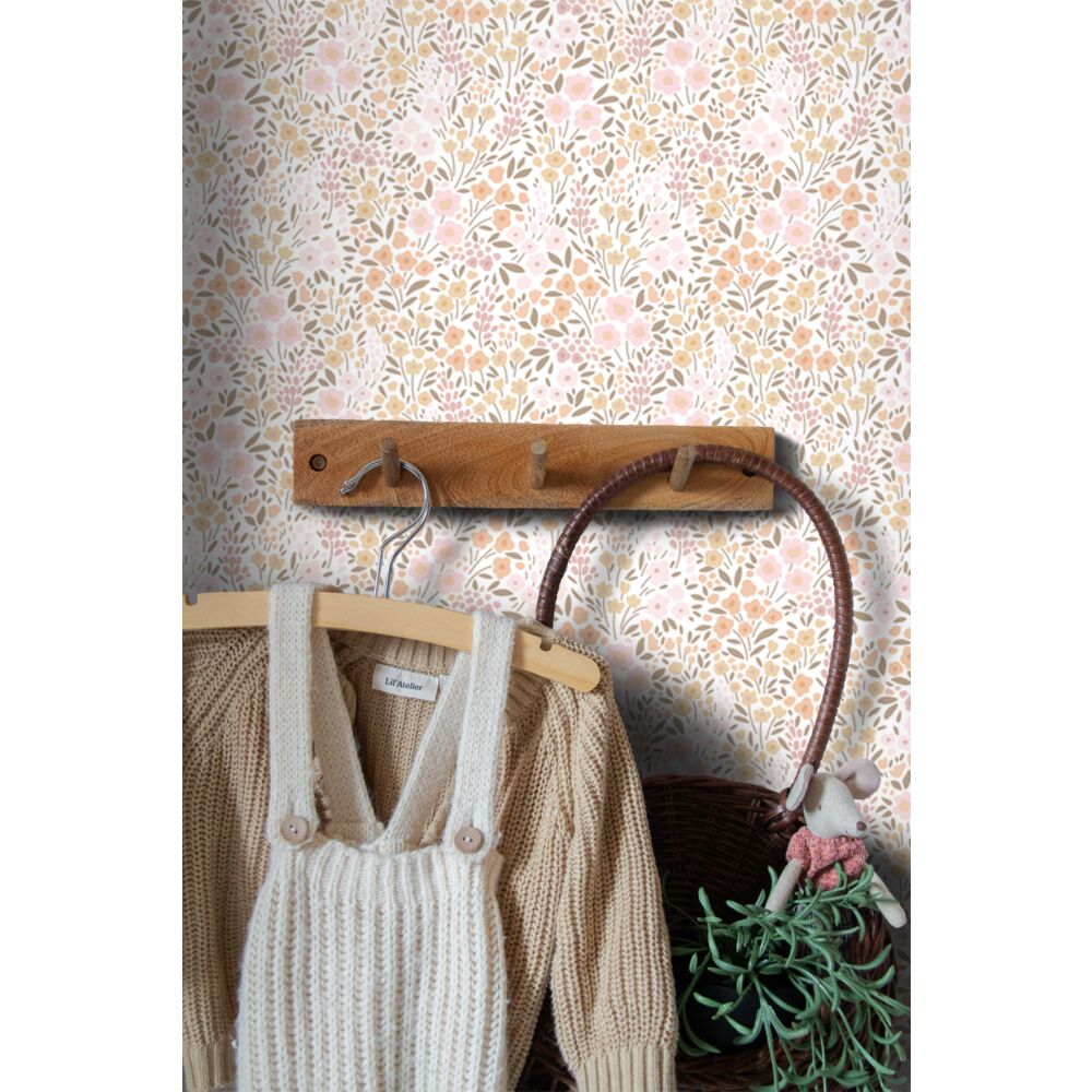 Vintage Flowers - Petit Garden botanical wallpaper Esta    