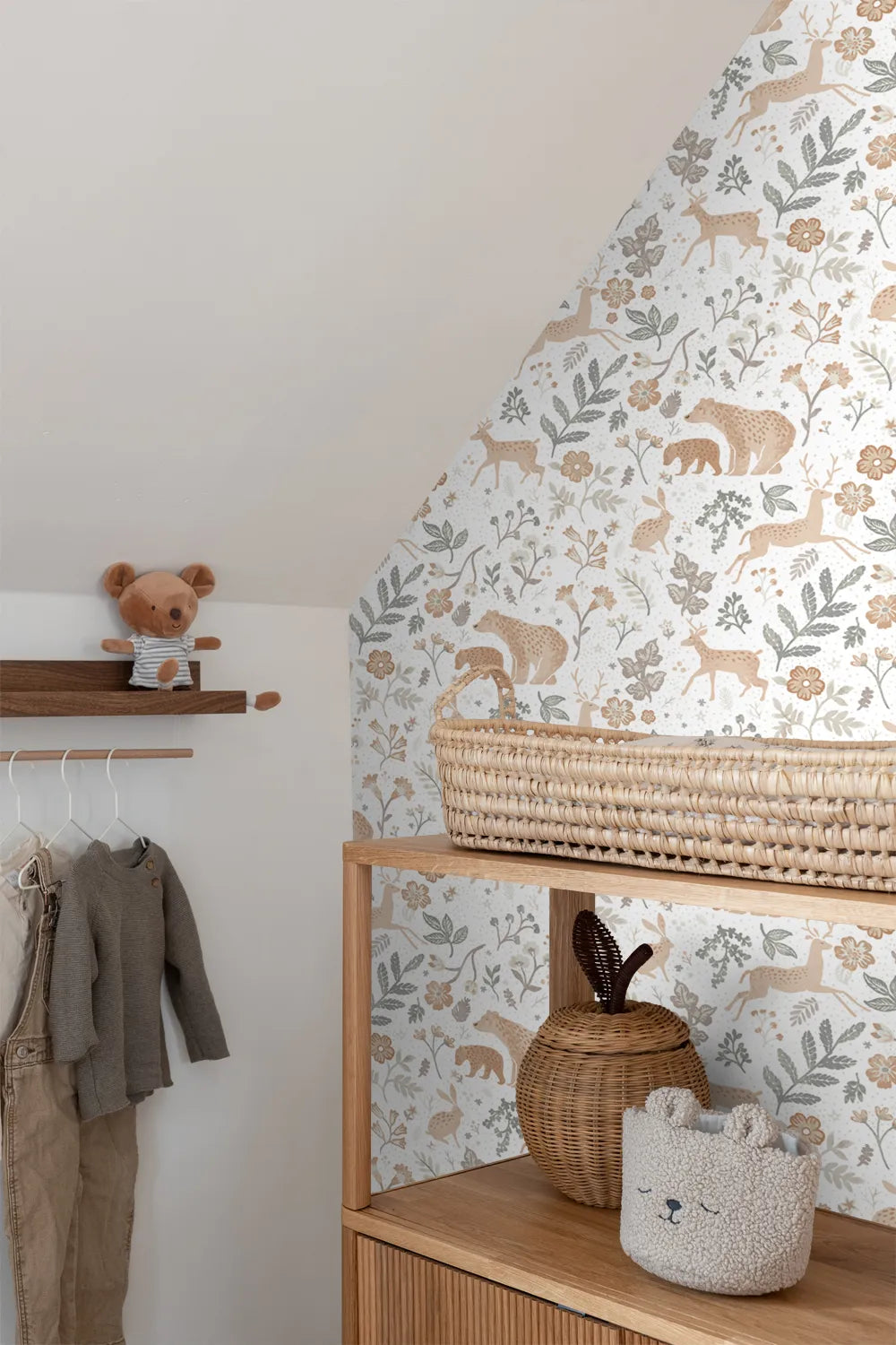 To The Moon and Back - Tiny Explorer kids wallpaper ESTAhome