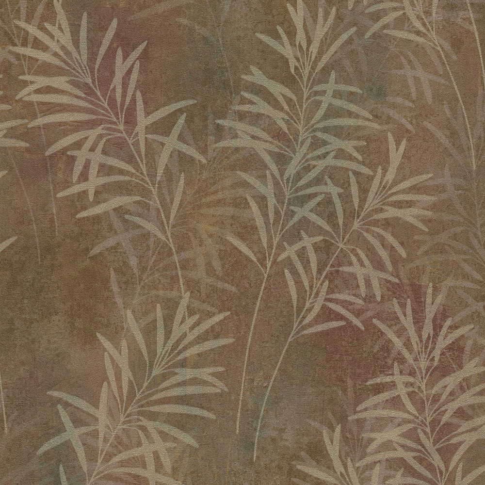 Terra - Opulent Grasslands botanical wallpaper AS Creation Roll Brown  389192