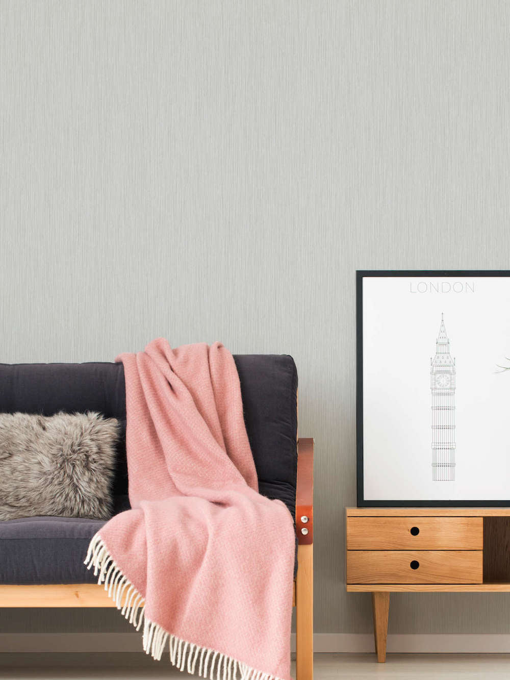 Attractive 2 - Woven Metallic bold wallpaper AS Creation    