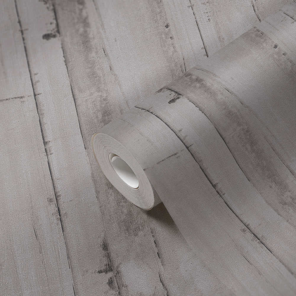 Natural Living - Old Wood Planks industrial wallpaper AS Creation    