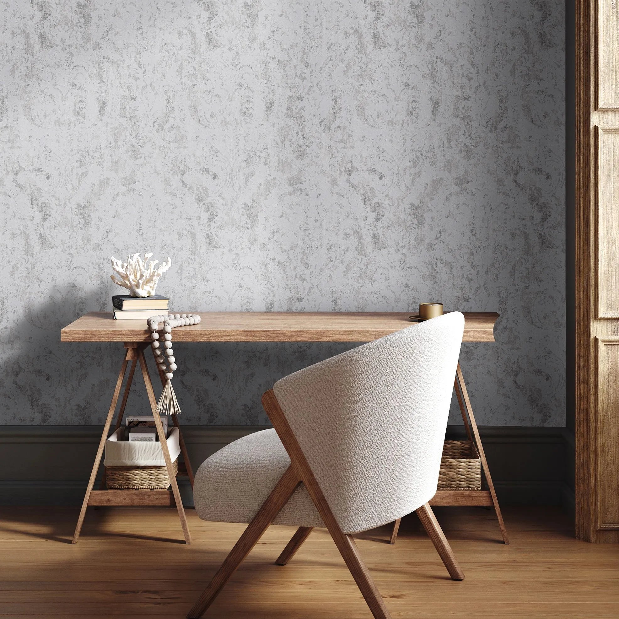 Cerra - Arabesco textile wallpaper Hohenberger